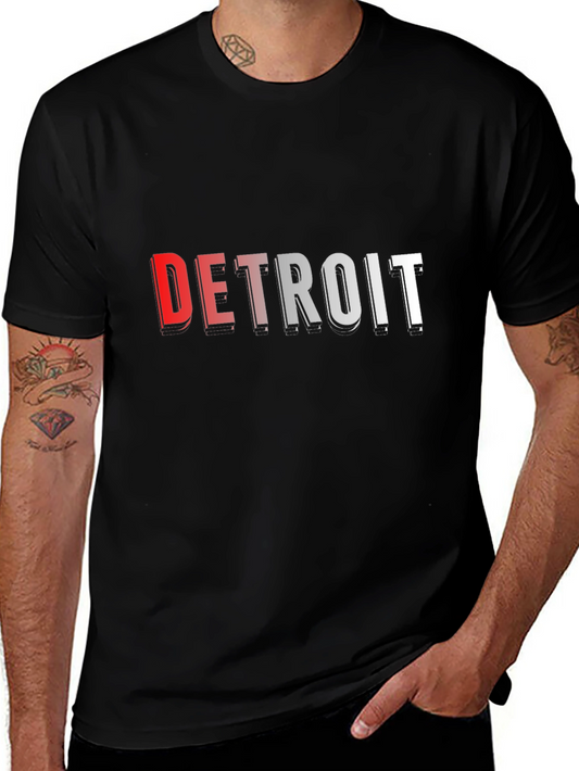 Detroit Graphic Tee - Cool City Pride T-Shirt