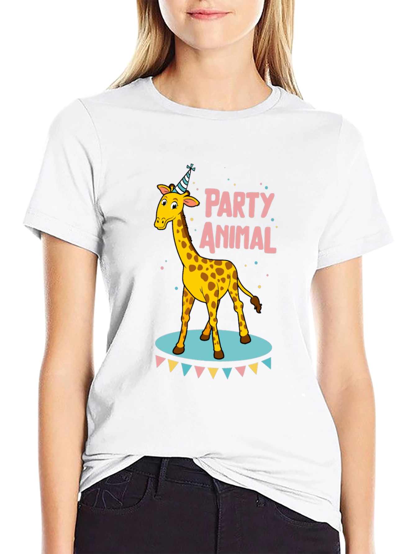 Party Animal Giraffe T-Shirt