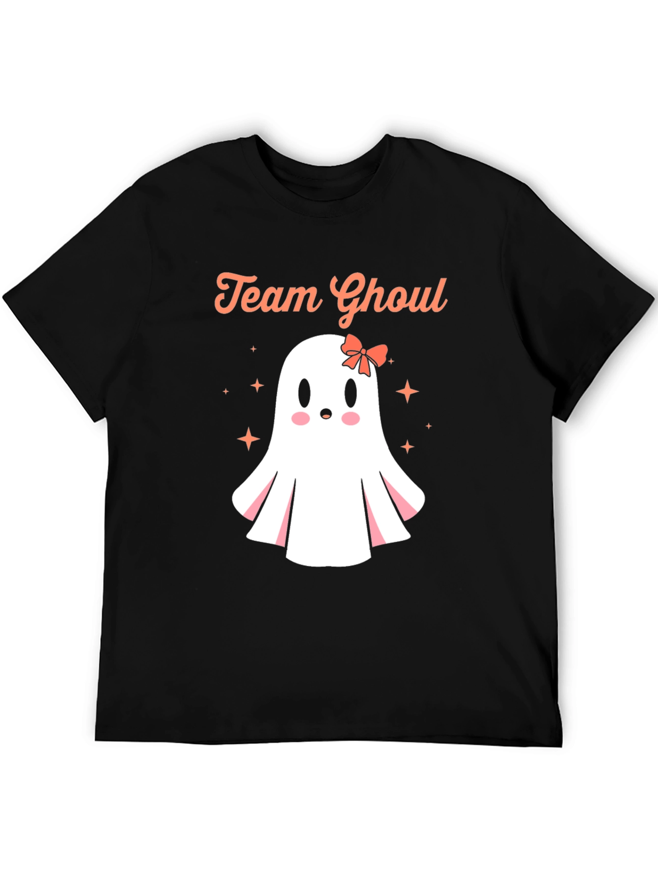Team Ghoul Kawaii Ghost T-Shirt - Halloween Fun