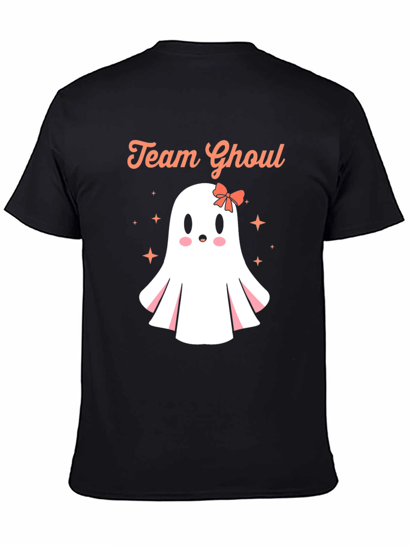 Team Ghoul Kawaii Ghost T-Shirt - Halloween Fun