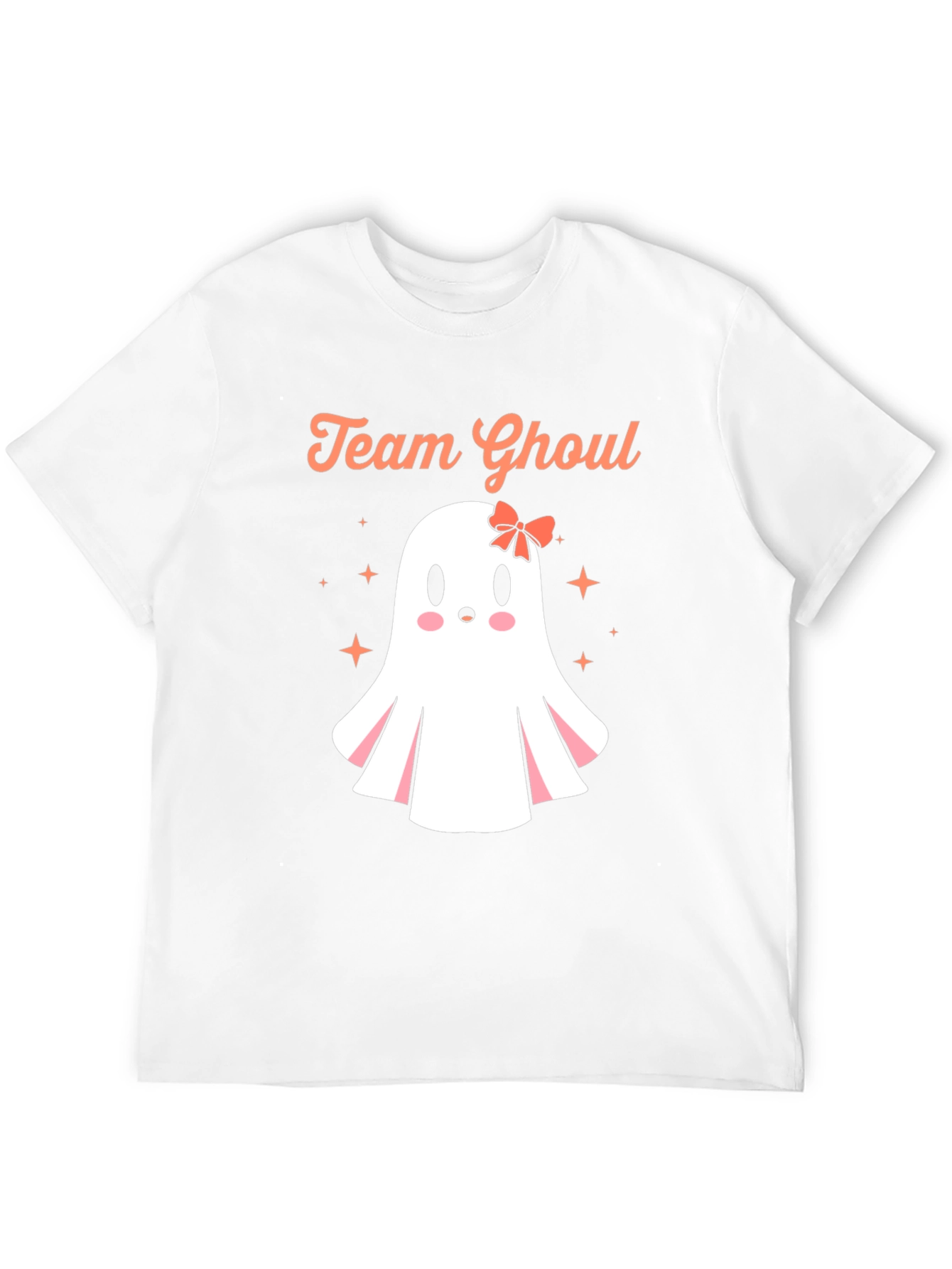 Team Ghoul Kawaii Ghost T-Shirt - Halloween Fun