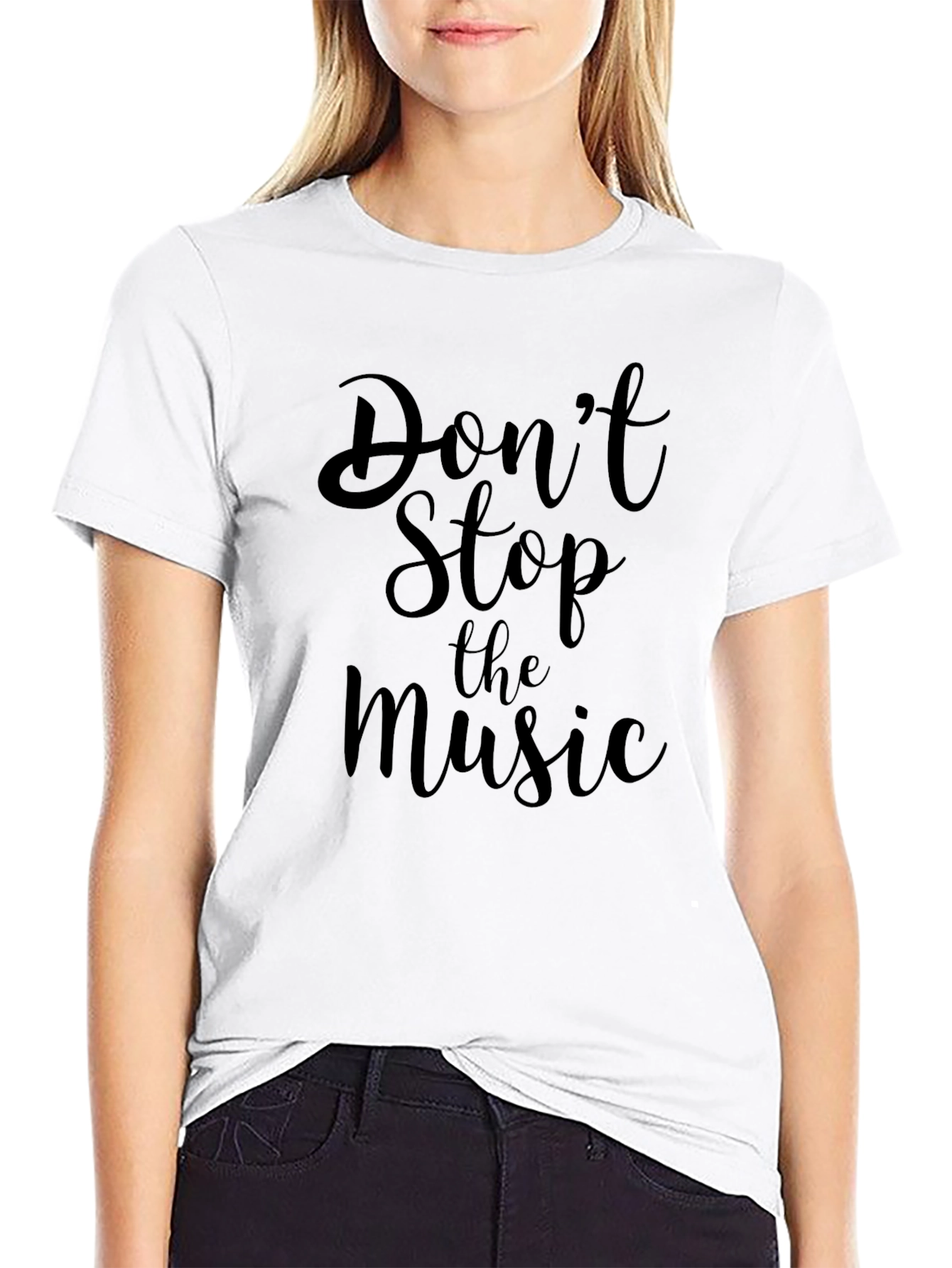 Dont Stop the Music Graphic Tee