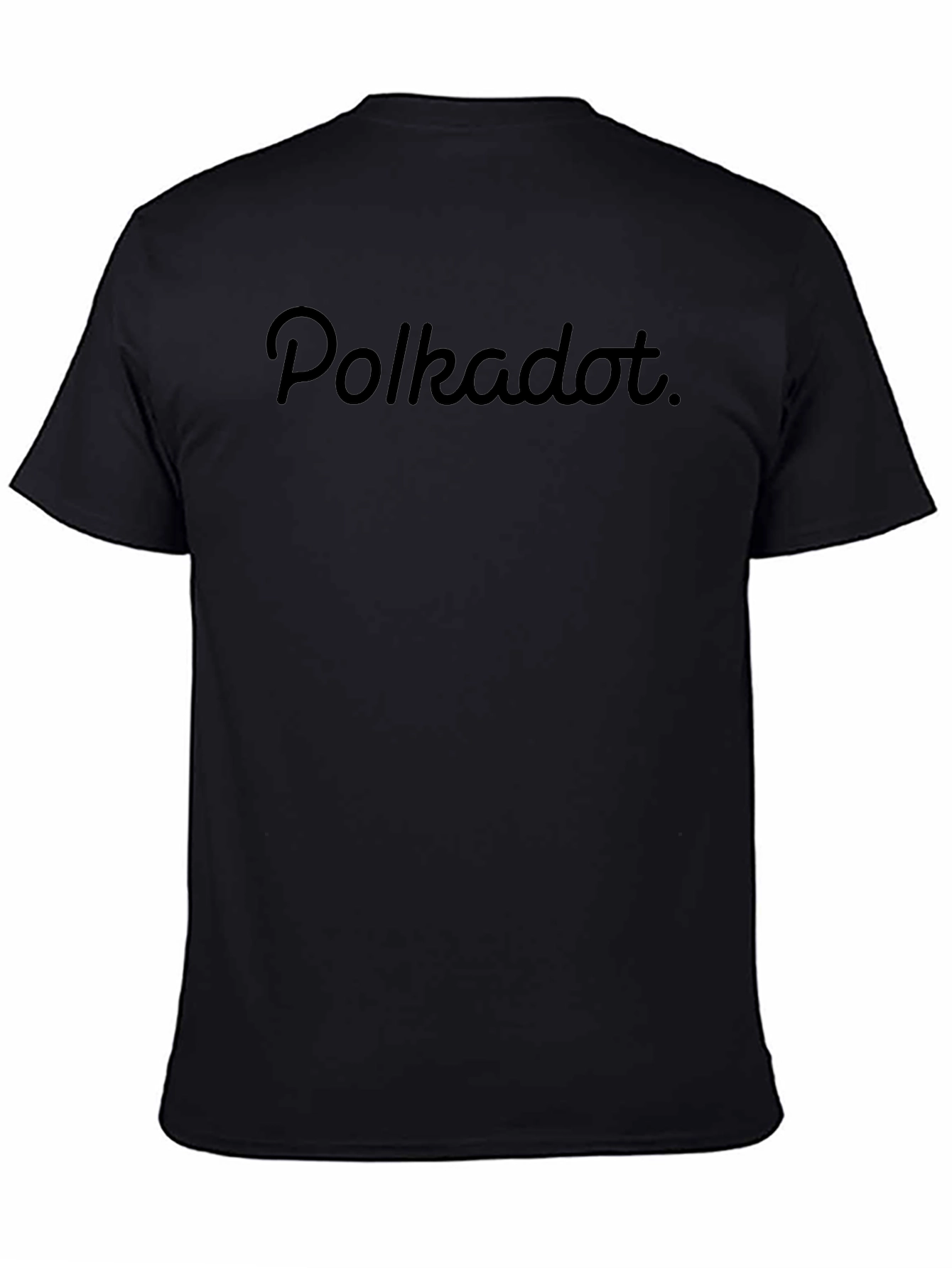 Polkadot Graphic Print T-Shirt - Classic Style