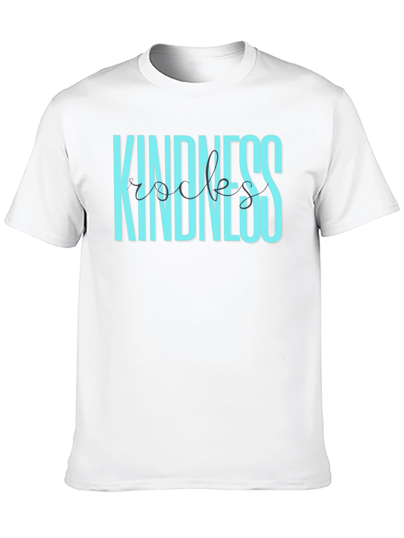 Kindness Rocks Graphic Tee - Soft Cotton Blend T-Shirt