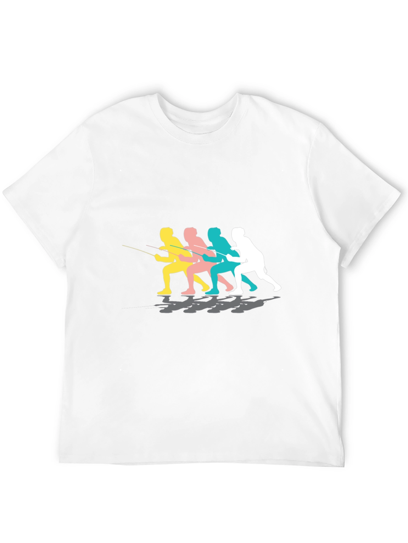 Fishermen Graphic Black Tee