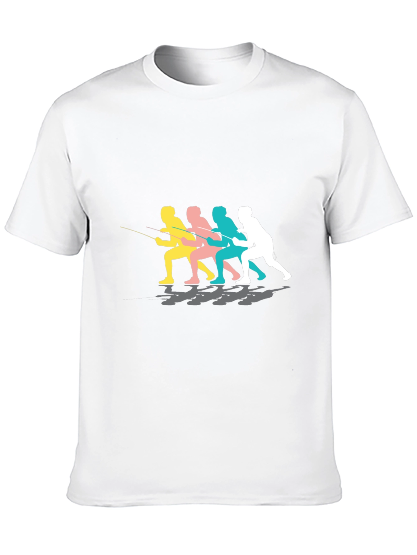 Fishermen Graphic Black Tee