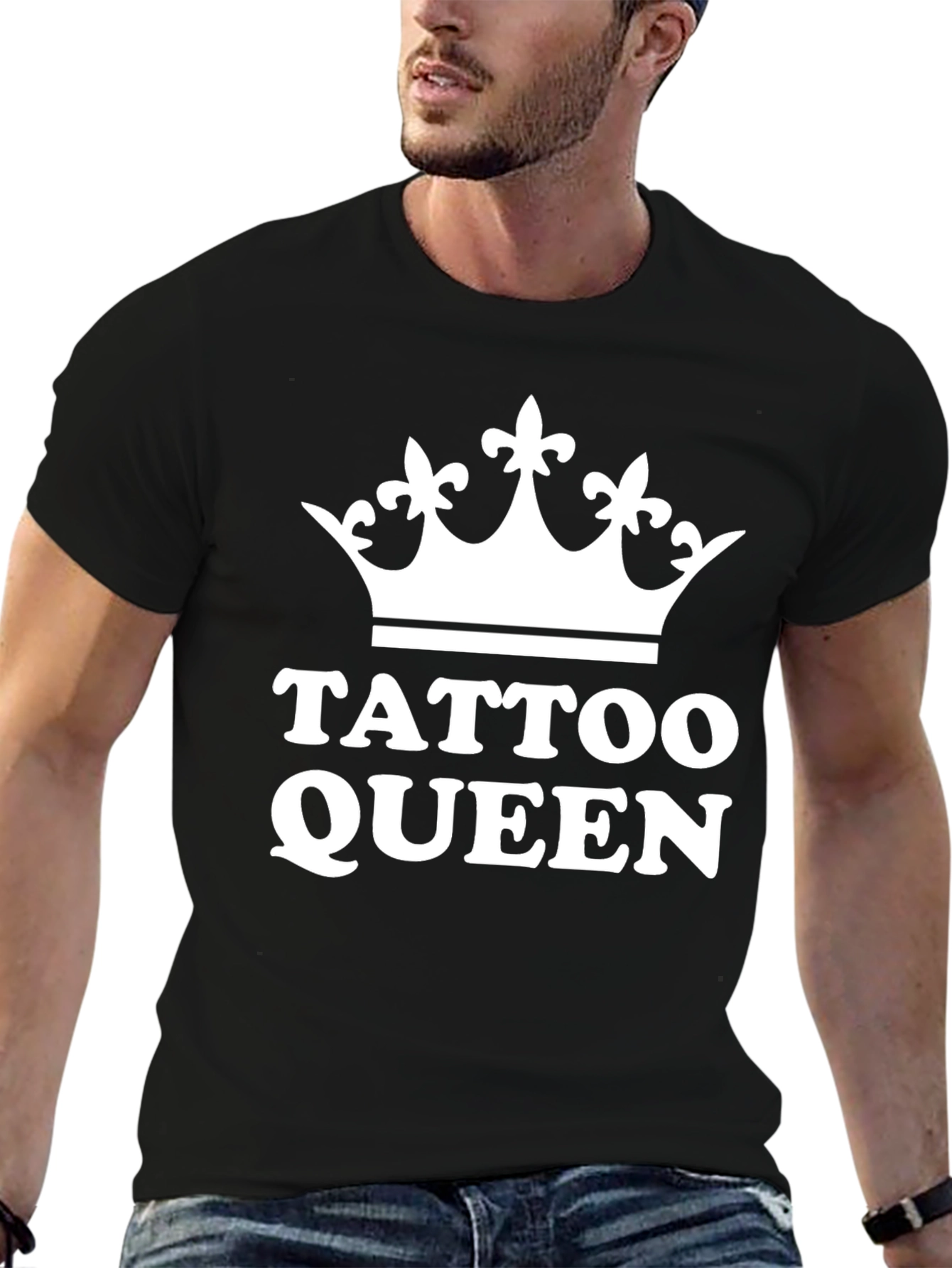 Tattoo Queen Black T-Shirt