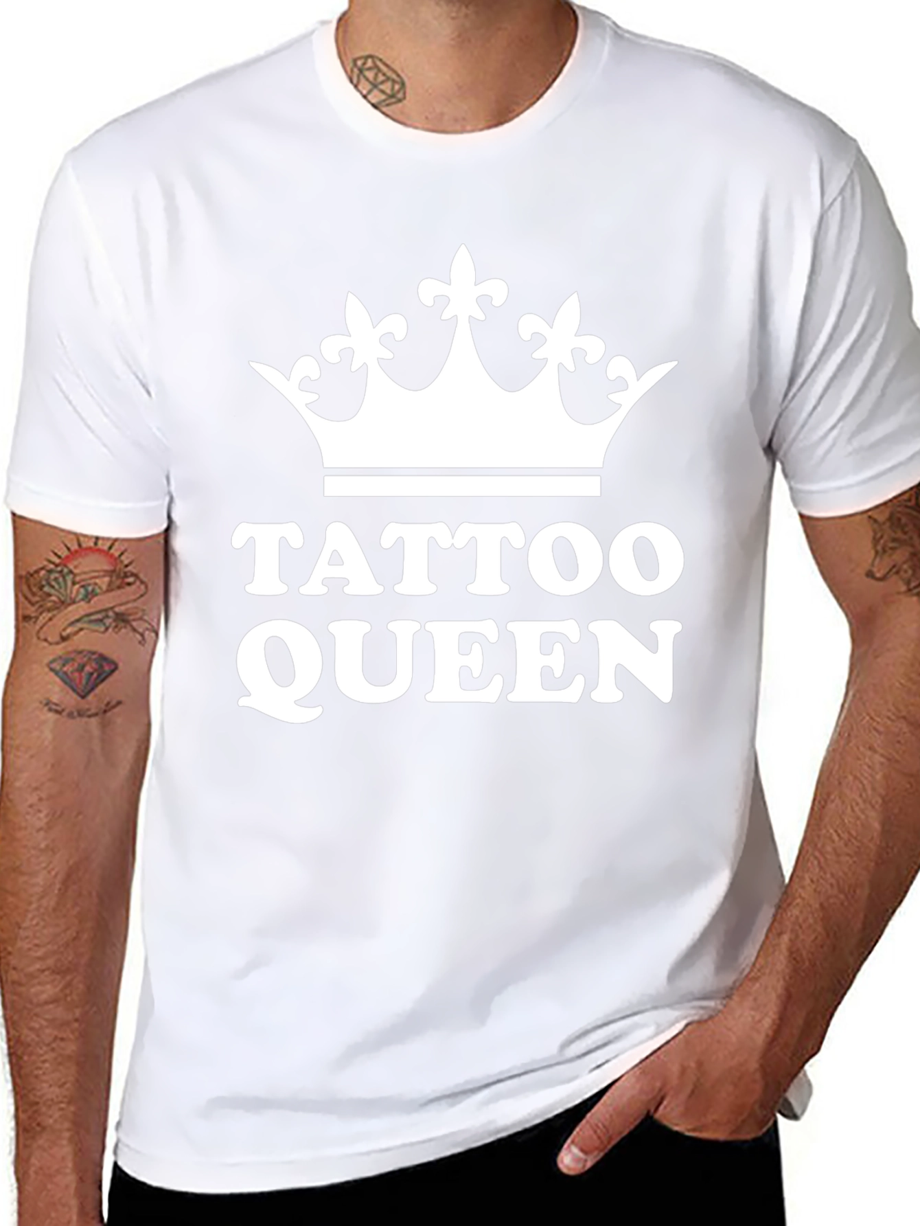 Tattoo Queen Black T-Shirt