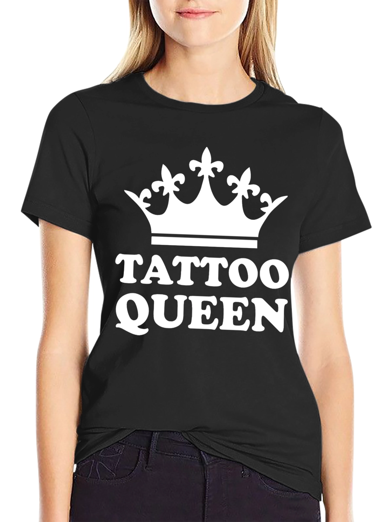 Tattoo Queen Black T-Shirt