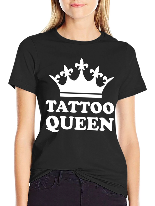 Tattoo Queen Black T-Shirt