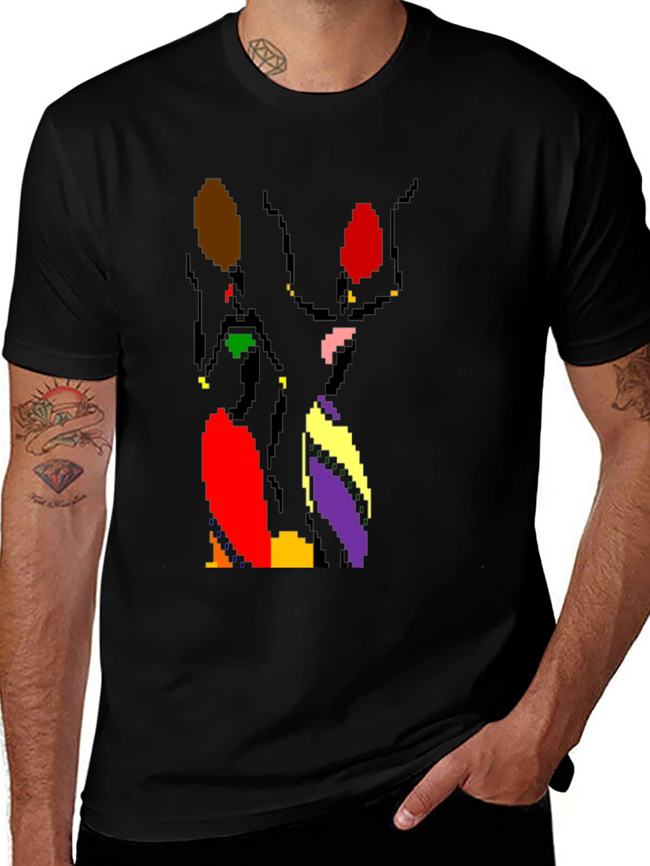 Pixel Art Women T-Shirt - Retro Style Tee