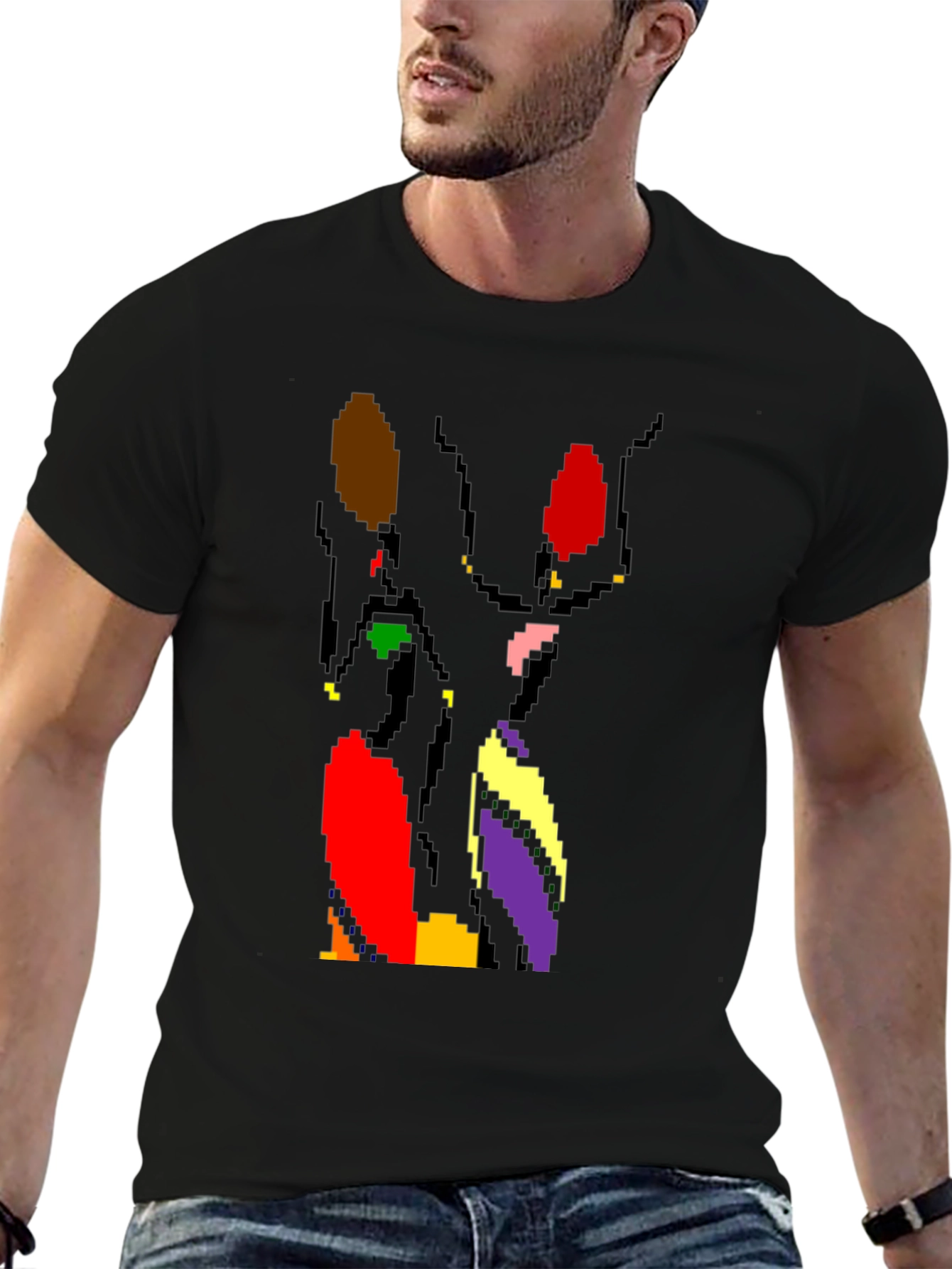 Pixel Art Women T-Shirt - Retro Style Tee