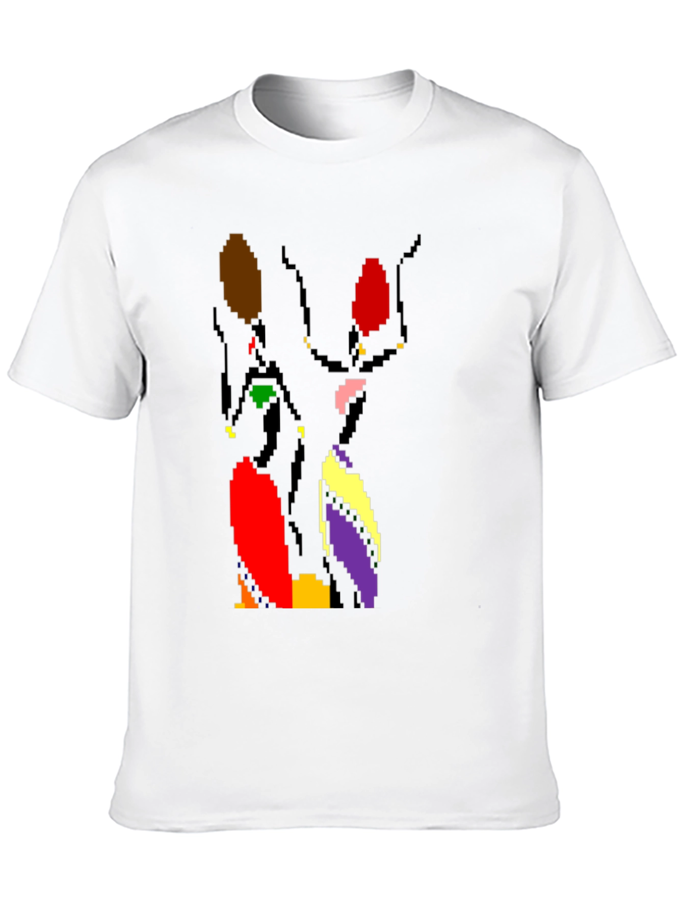 Pixel Art Women T-Shirt - Retro Style Tee
