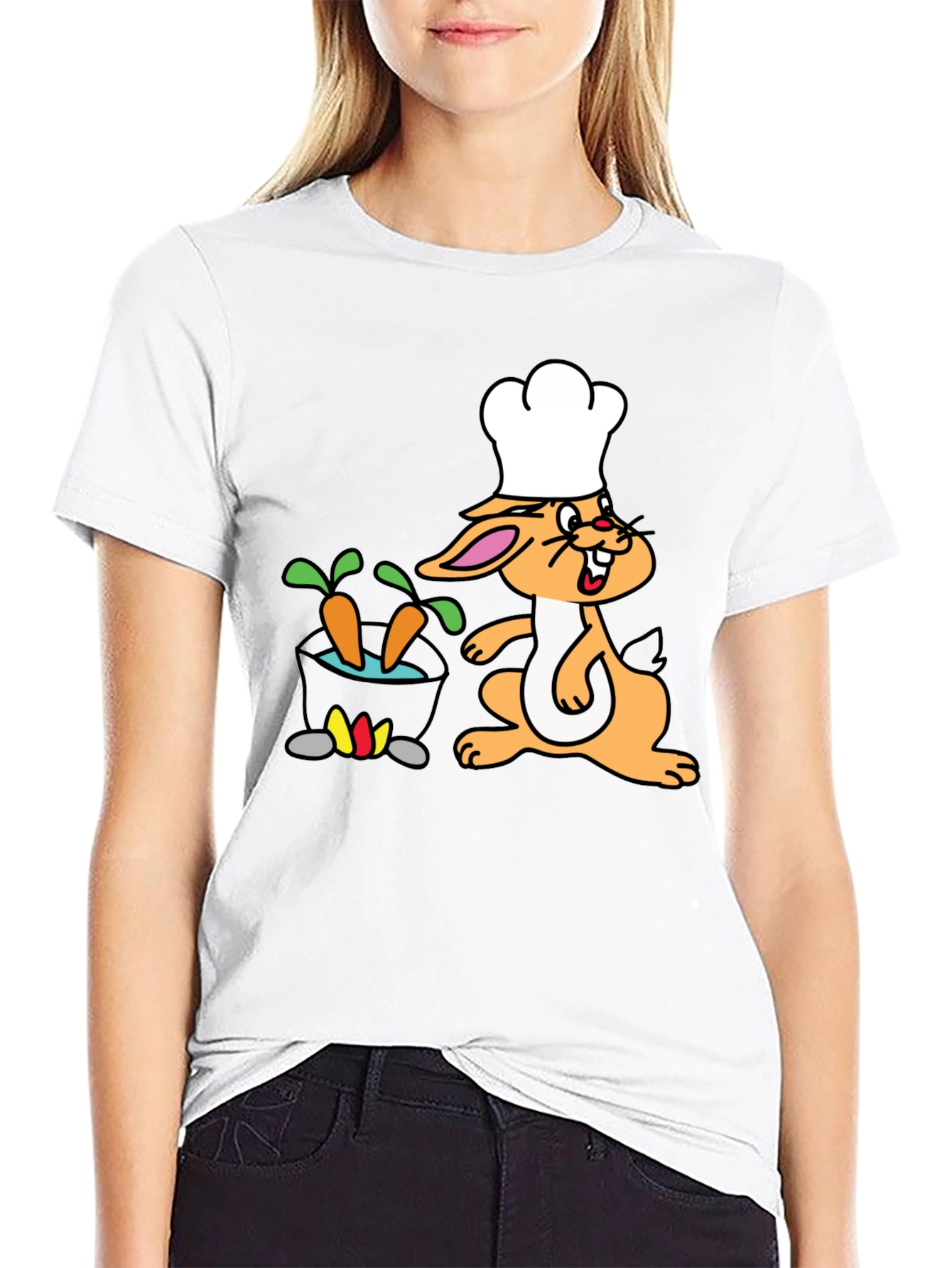 Chef Bunny Graphic Tee