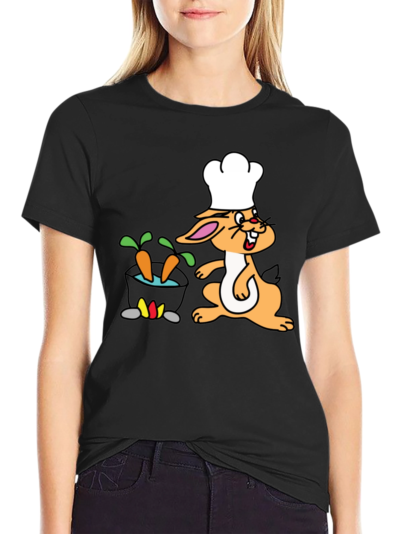 Chef Bunny Graphic Tee