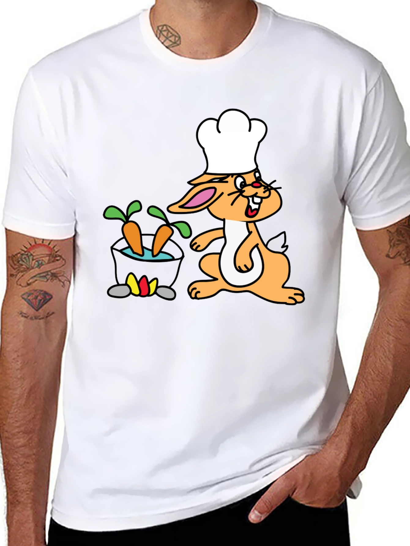 Chef Bunny Graphic Tee