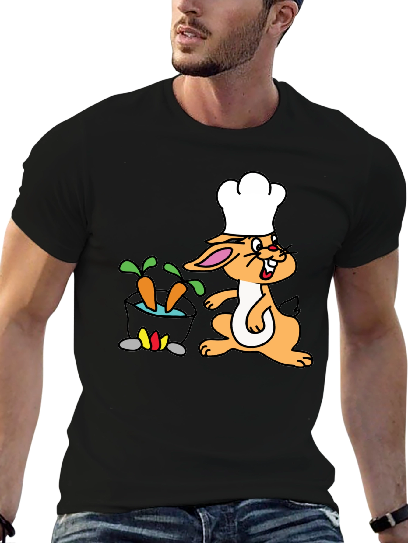 Chef Bunny Graphic Tee