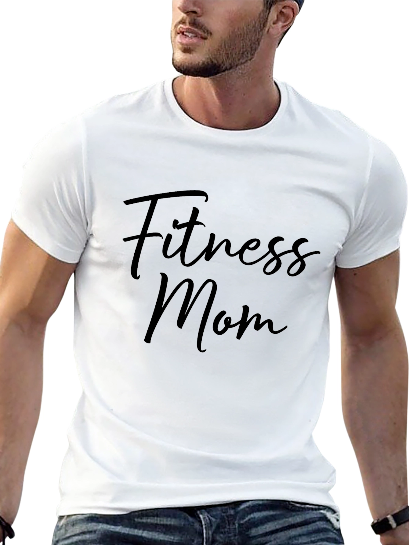 Fitness Mom Black T-Shirt