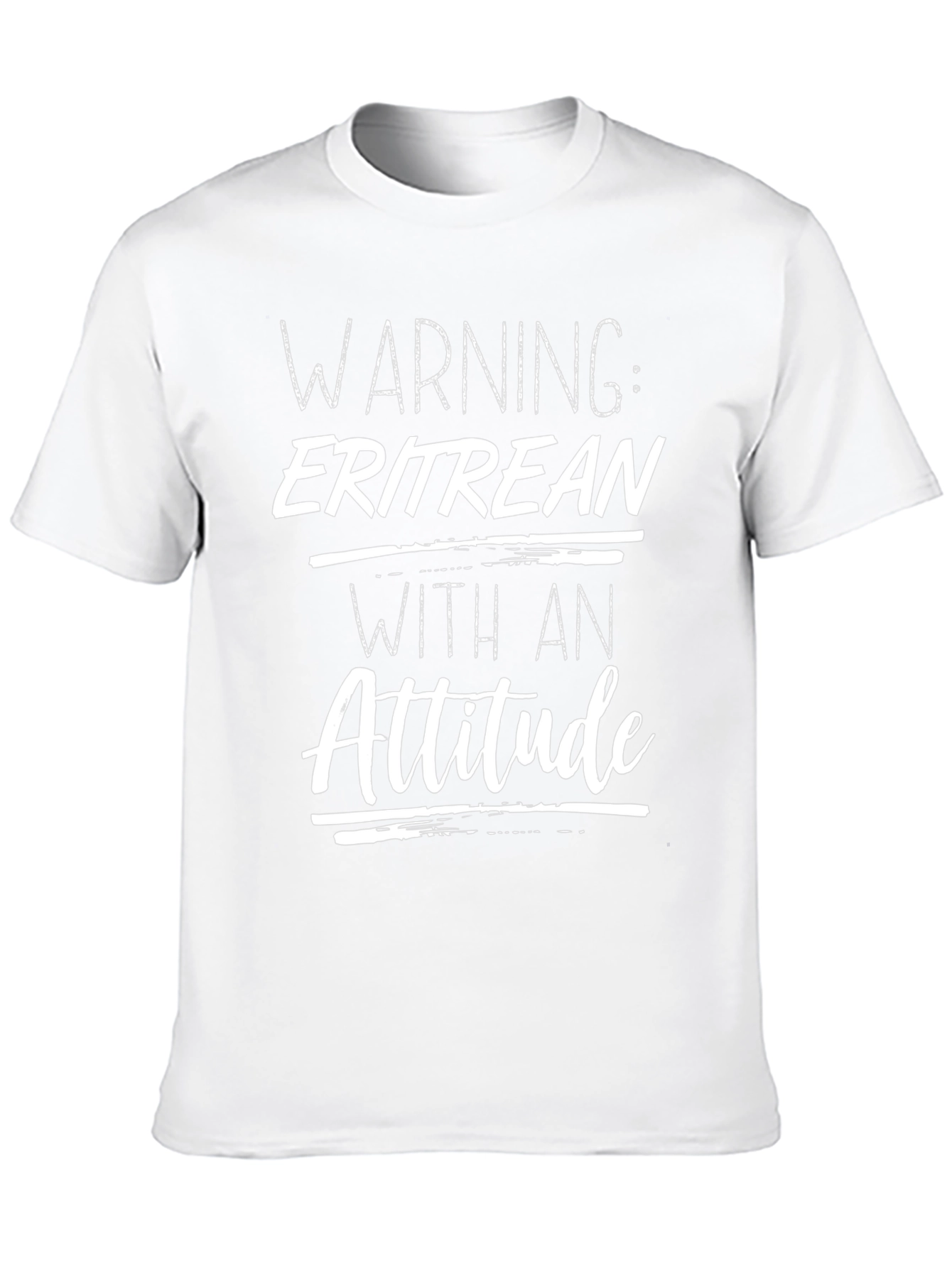 Warning Eritrean With An Attitude T-Shirt