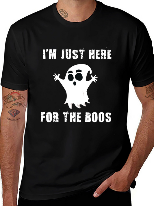 Im Just Here for the Boos Halloween T-Shirt