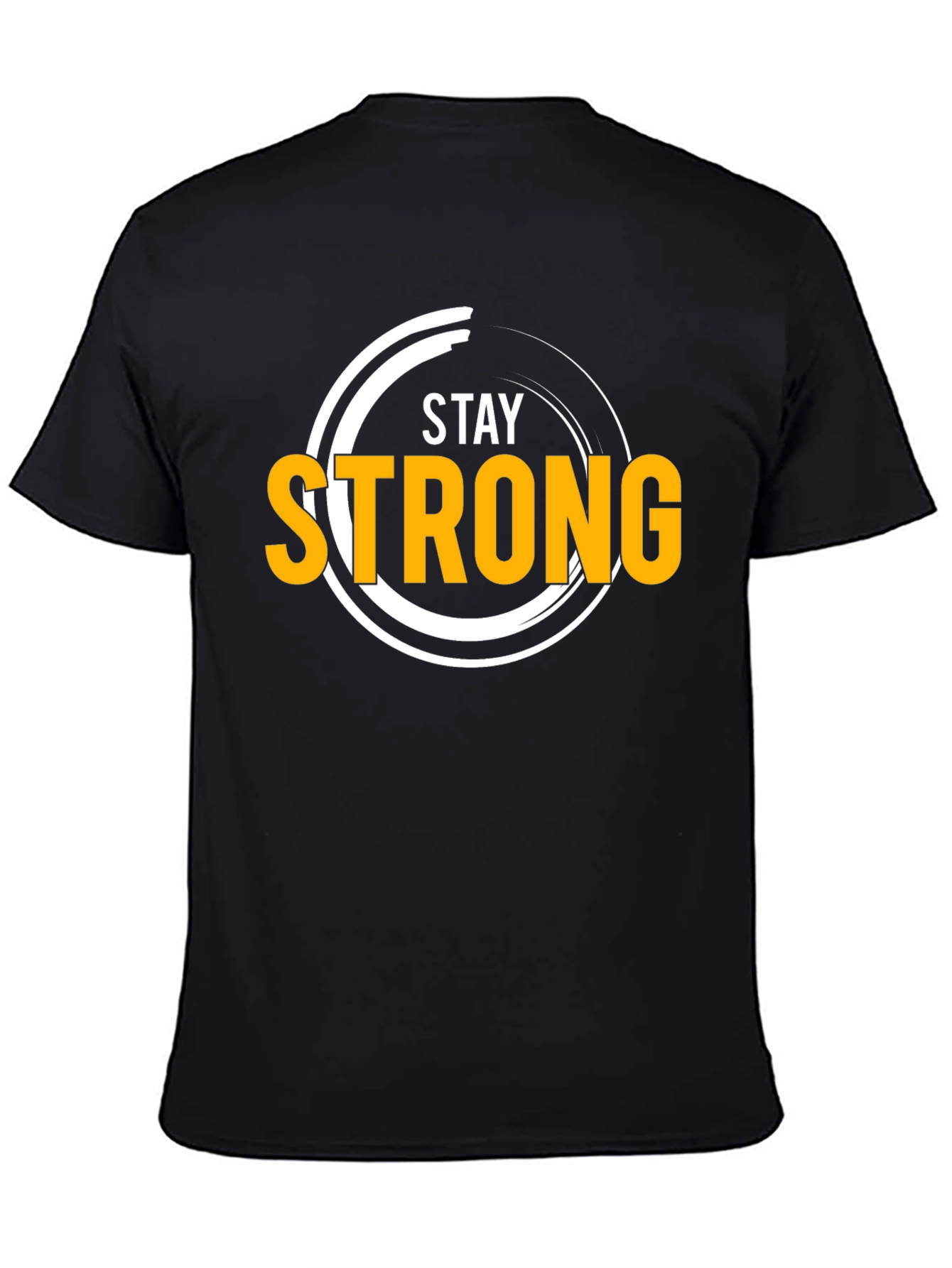 Stay Strong Graphic Tee - Black