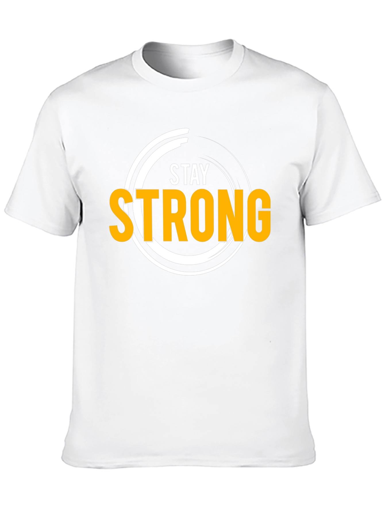 Stay Strong Graphic Tee - Black