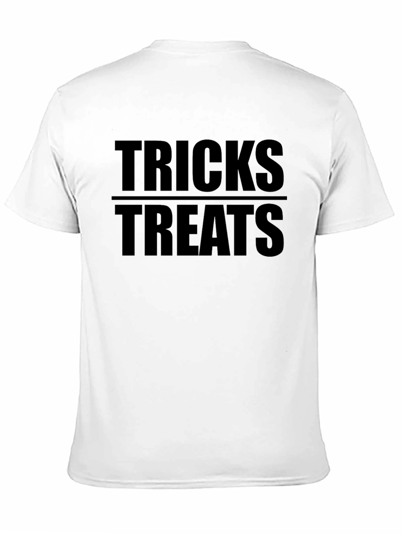 Tricks or Treats Black Graphic T-Shirt