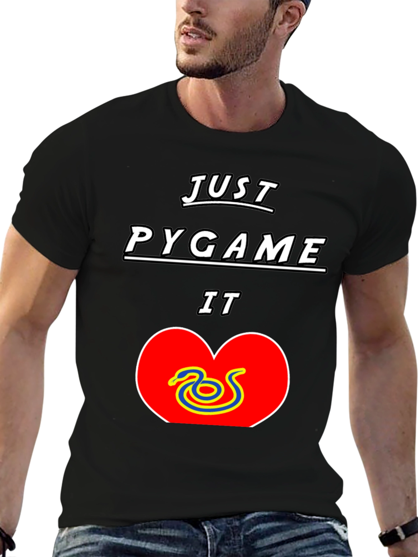 Just Pygame It T-Shirt - Python Developer Tee