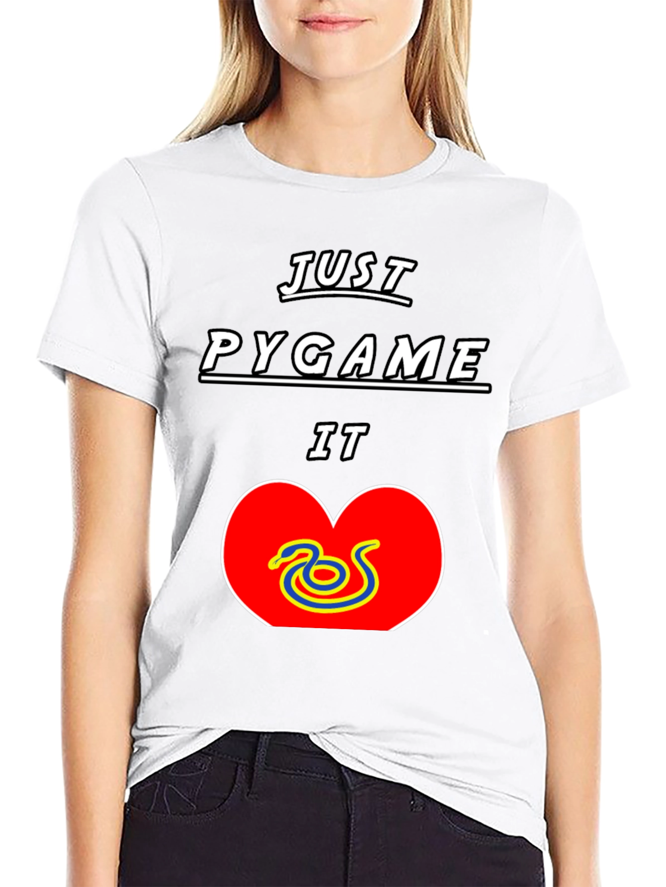 Just Pygame It T-Shirt - Python Developer Tee