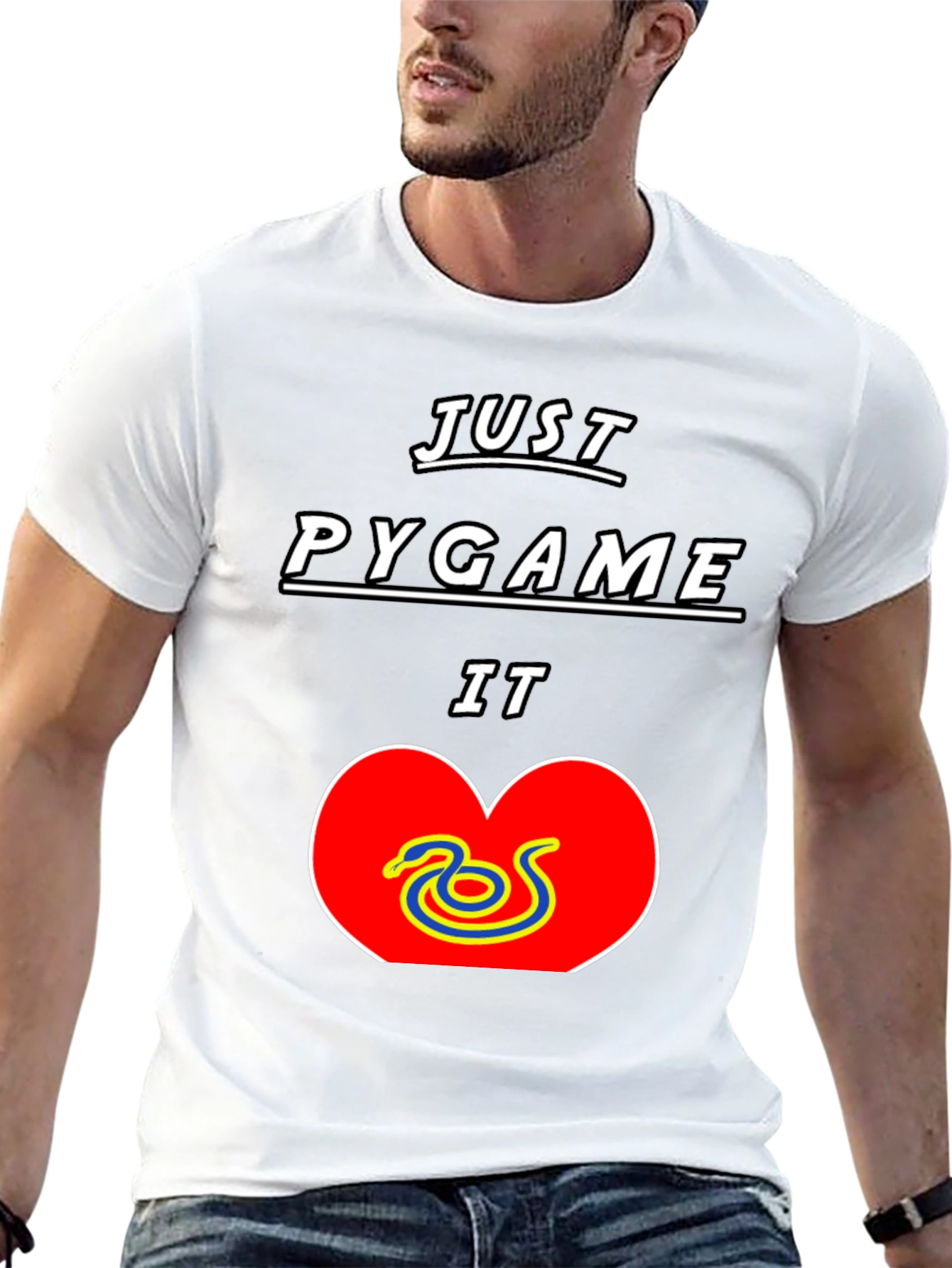 Just Pygame It T-Shirt - Python Developer Tee