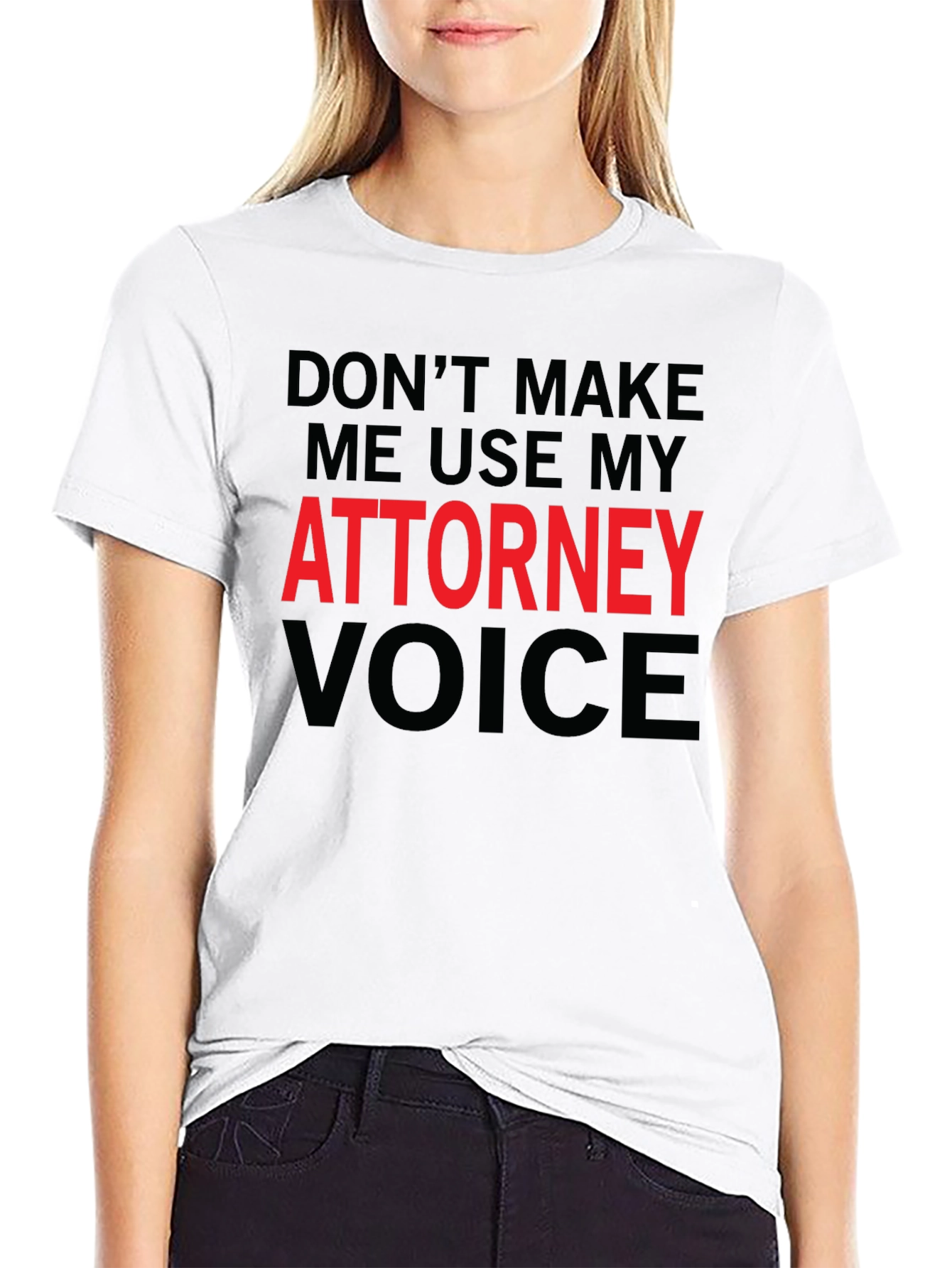 Attorney Voice Novelty Graphic T-Shirt