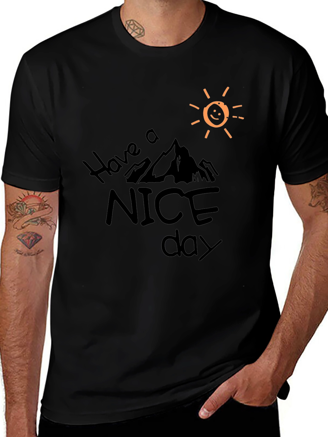 Have a Nice Day Graphic Tee