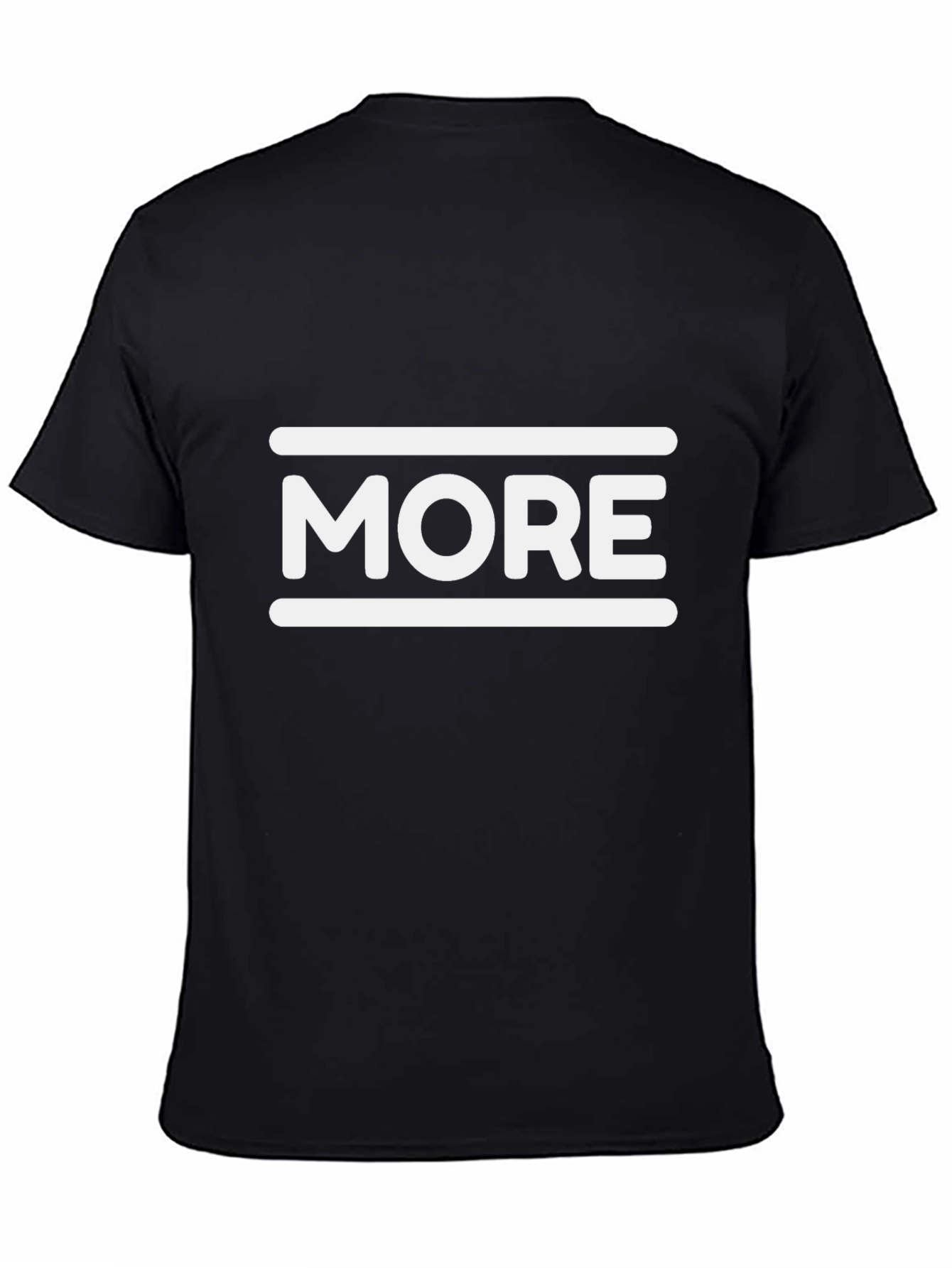 Black MORE Graphic T-Shirt