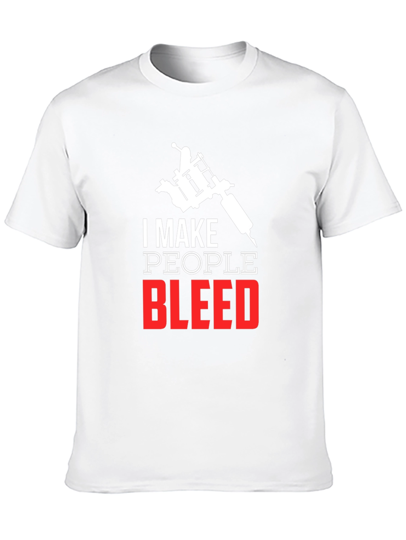 I Make People Bleed Tattoo Artist Tee
