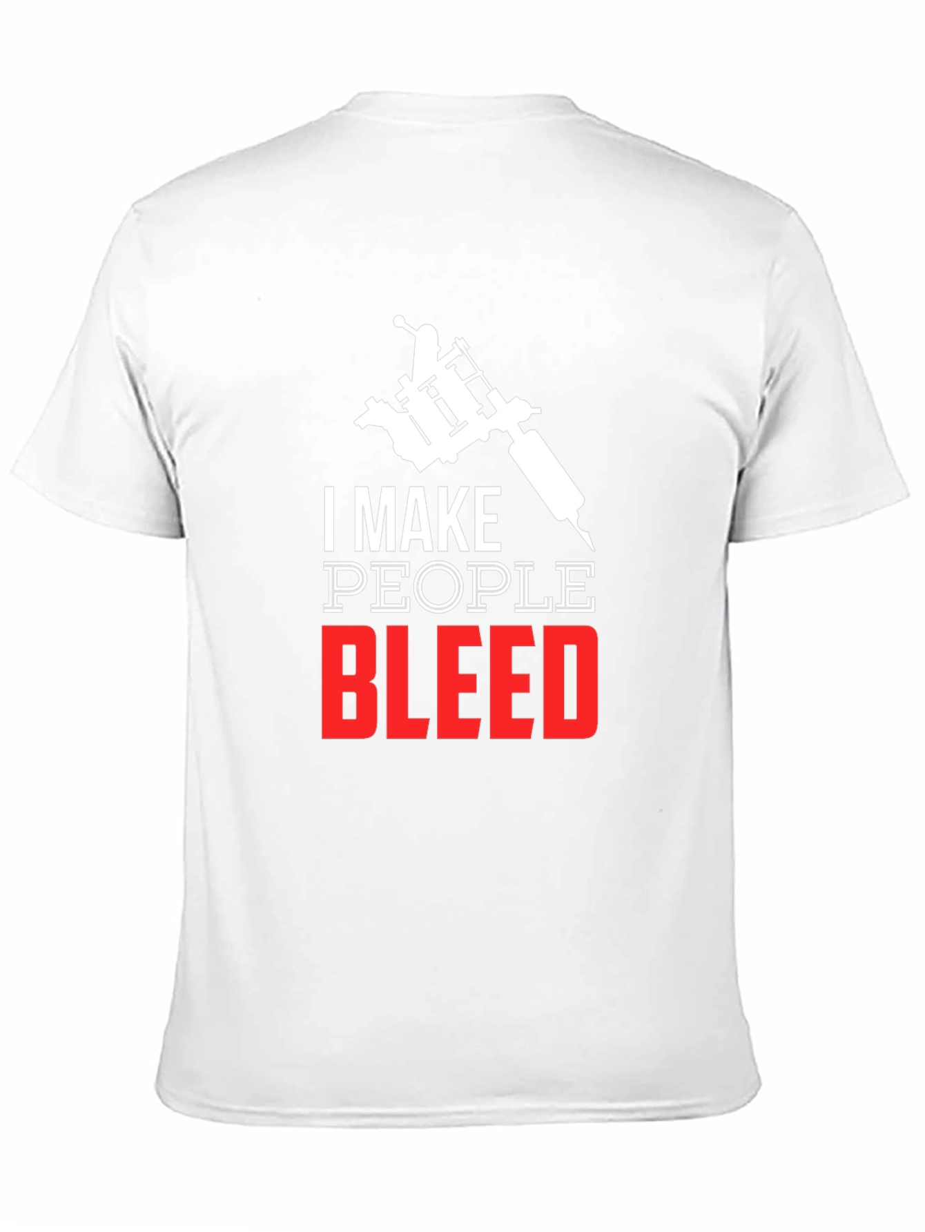 I Make People Bleed Tattoo Artist Tee