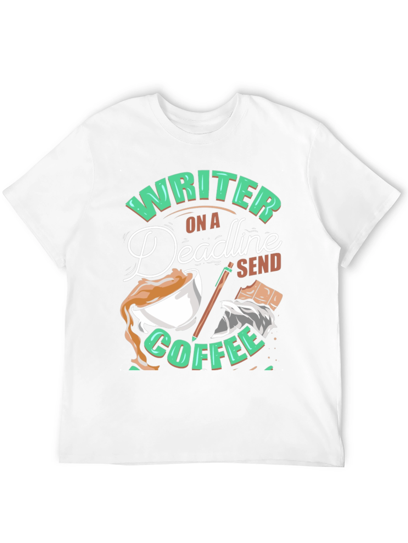 Writer On A Deadline Coffee T-Shirt