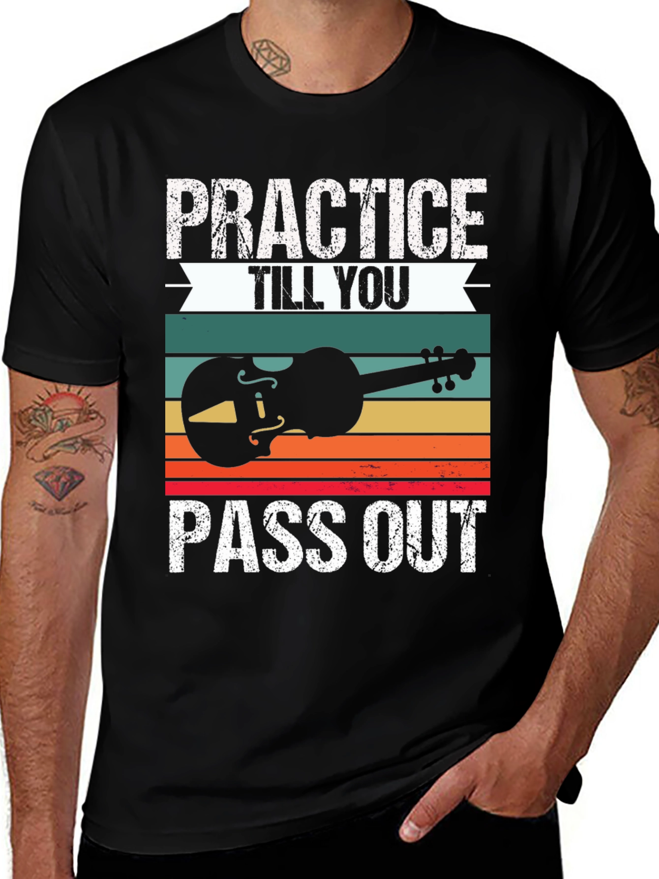 Practice Till You Pass Out Musician T-Shirt