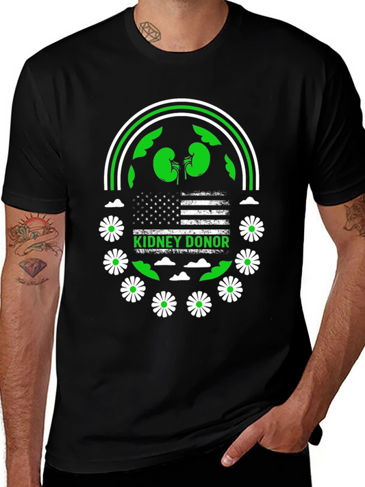Kidney Donor Graphic T-Shirt - Organ Donation Awareness