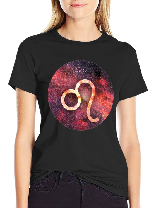 Leo Zodiac Galaxy T-Shirt