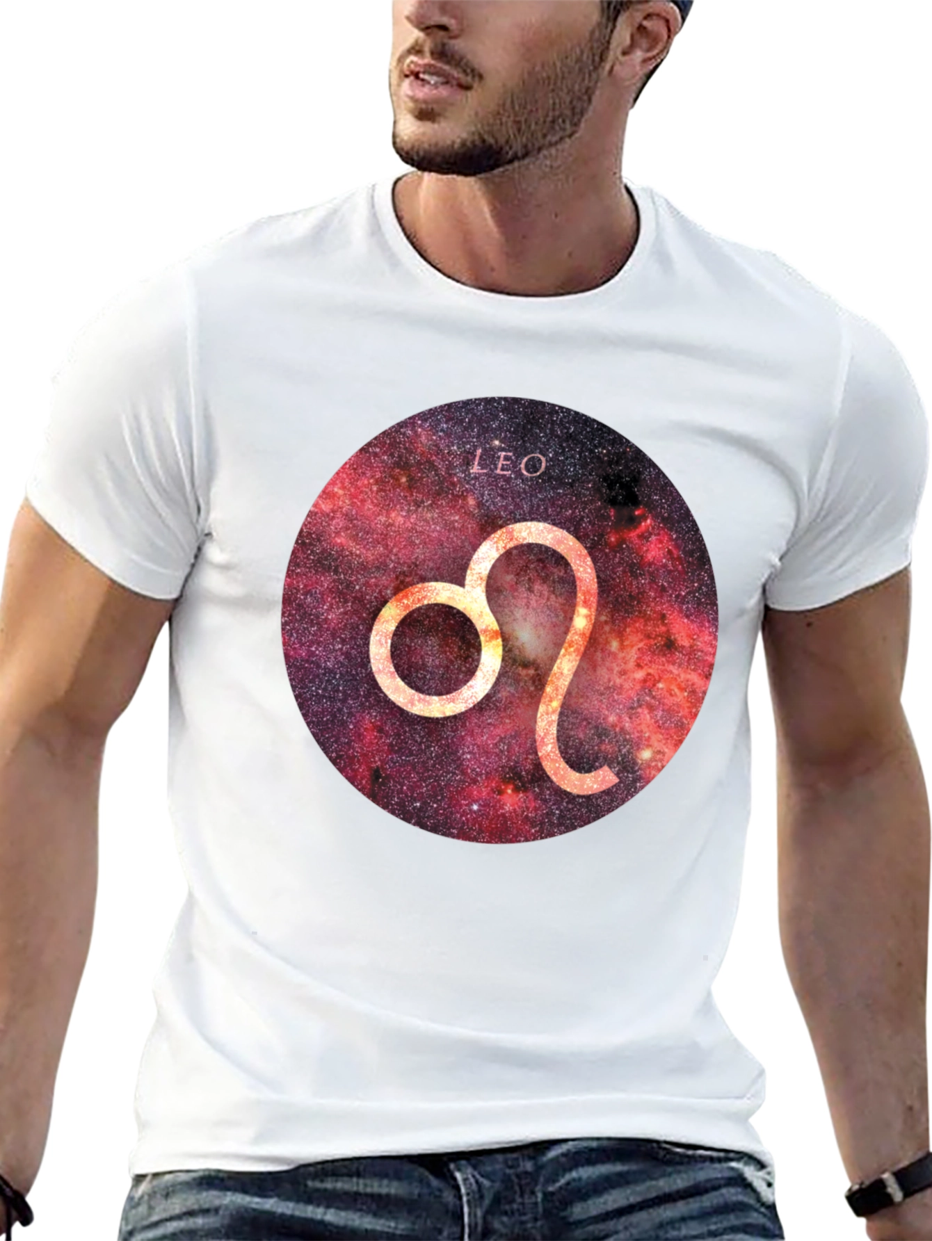 Leo Zodiac Galaxy T-Shirt