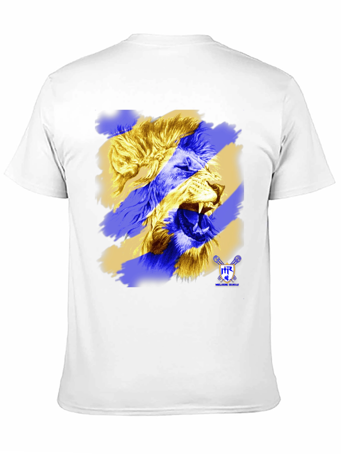 Lion Graphic Print T-Shirt - Bold Design