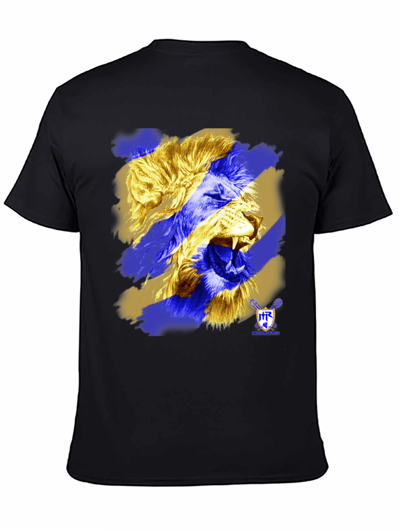 Lion Graphic Print T-Shirt - Bold Design