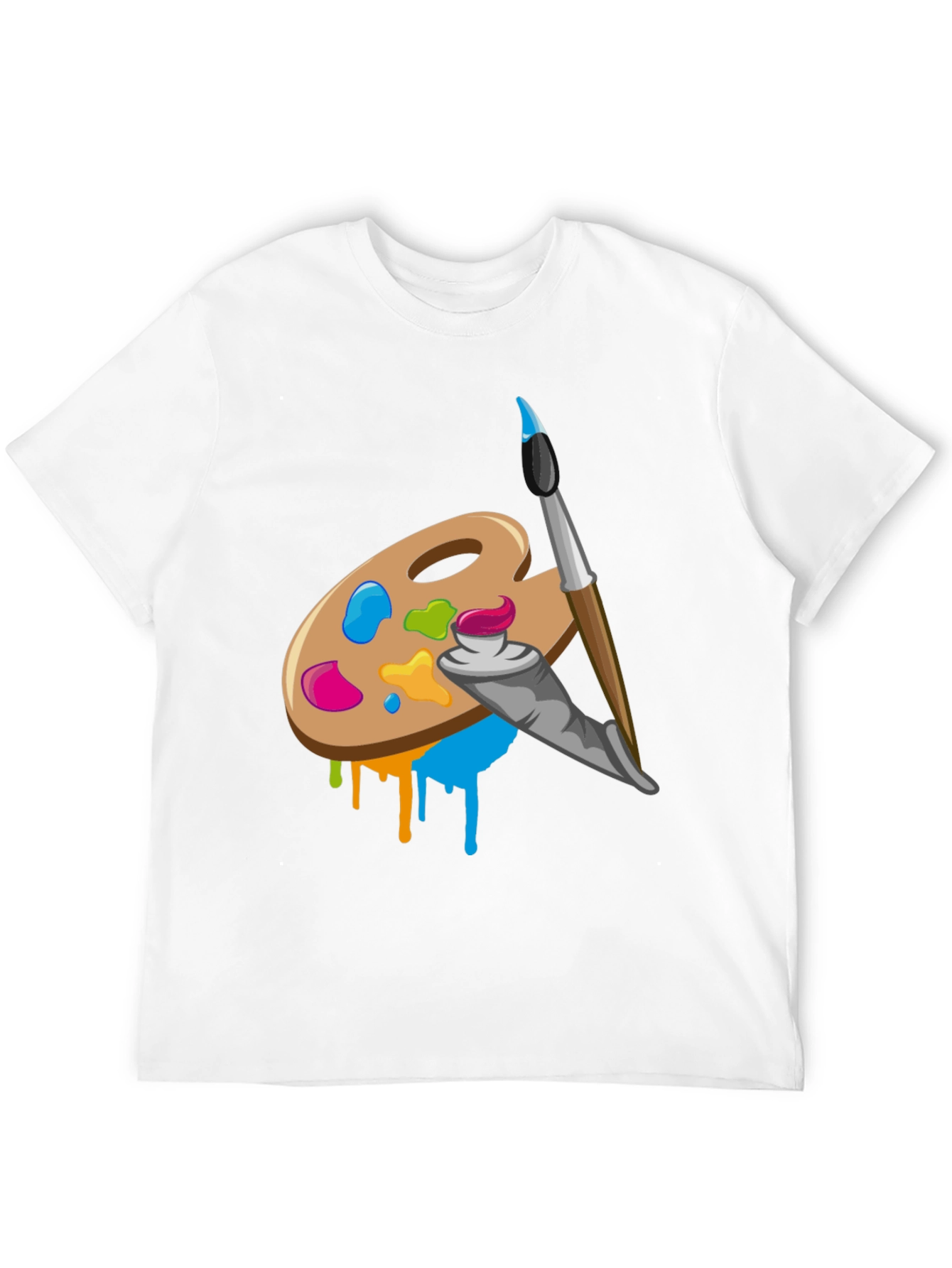 Artist Palette T-Shirt - Painters Style