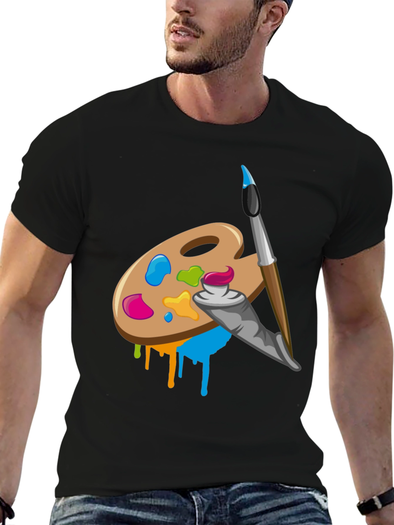 Artist Palette T-Shirt - Painters Style