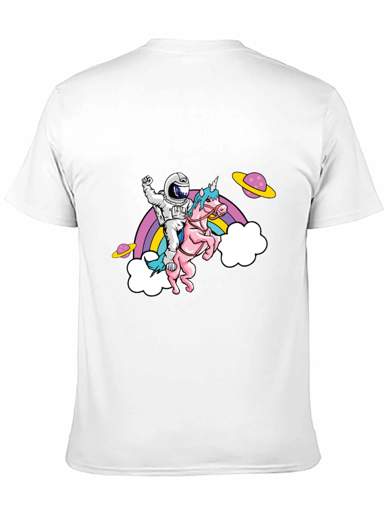 Astronaut Riding Unicorn T-Shirt
