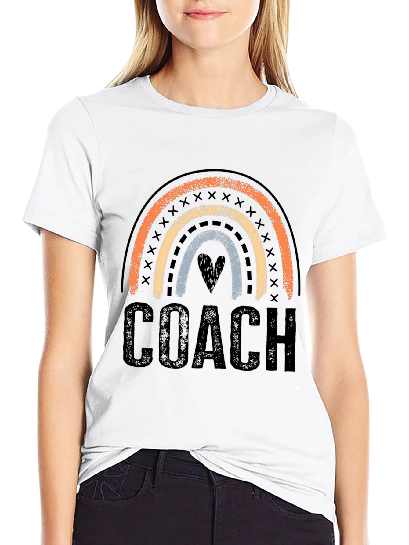 Coach Rainbow Graphic Tee