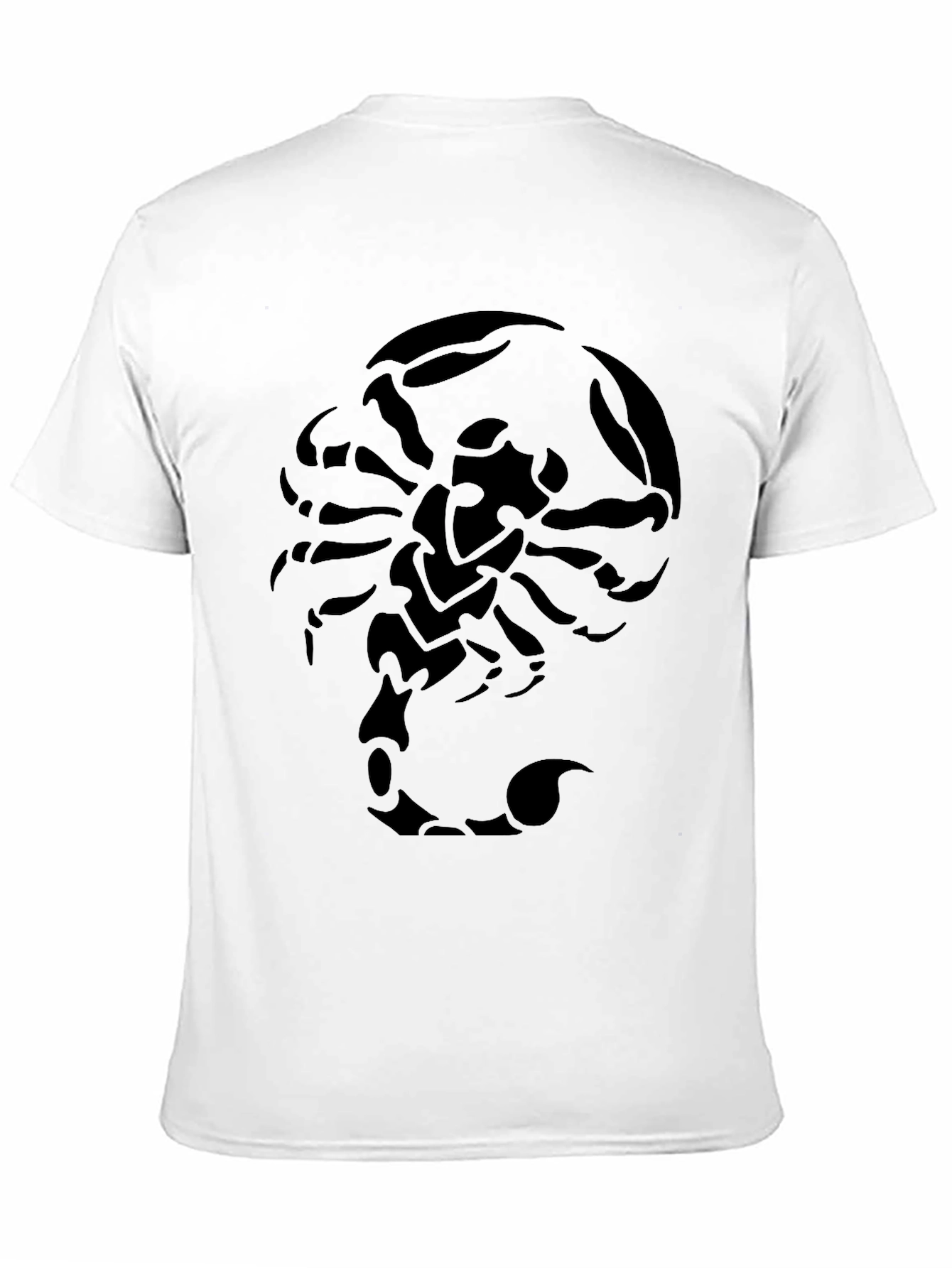 Scorpion Graphic Print Black T-Shirt