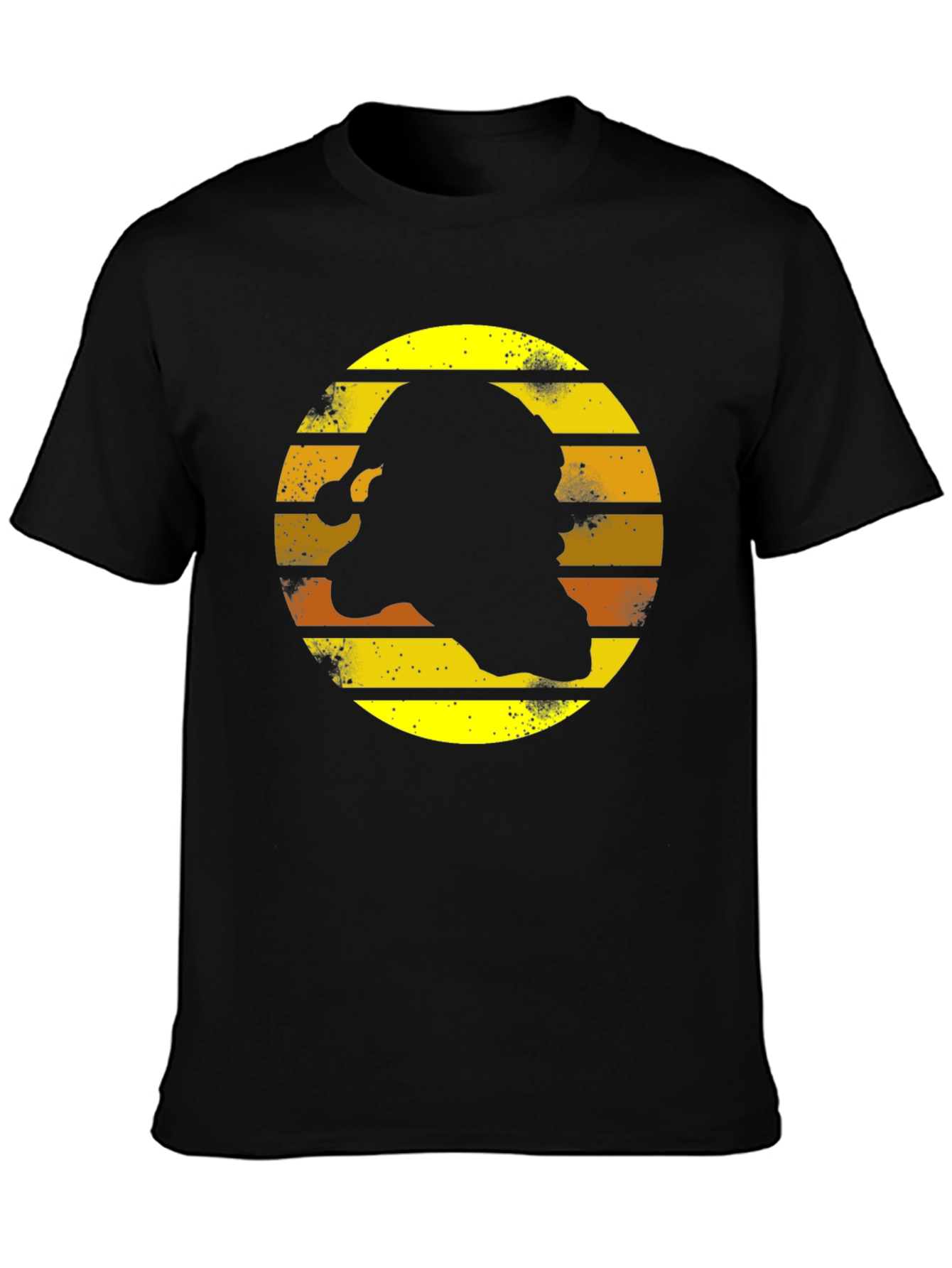 Retro Santa Silhouette T-Shirt