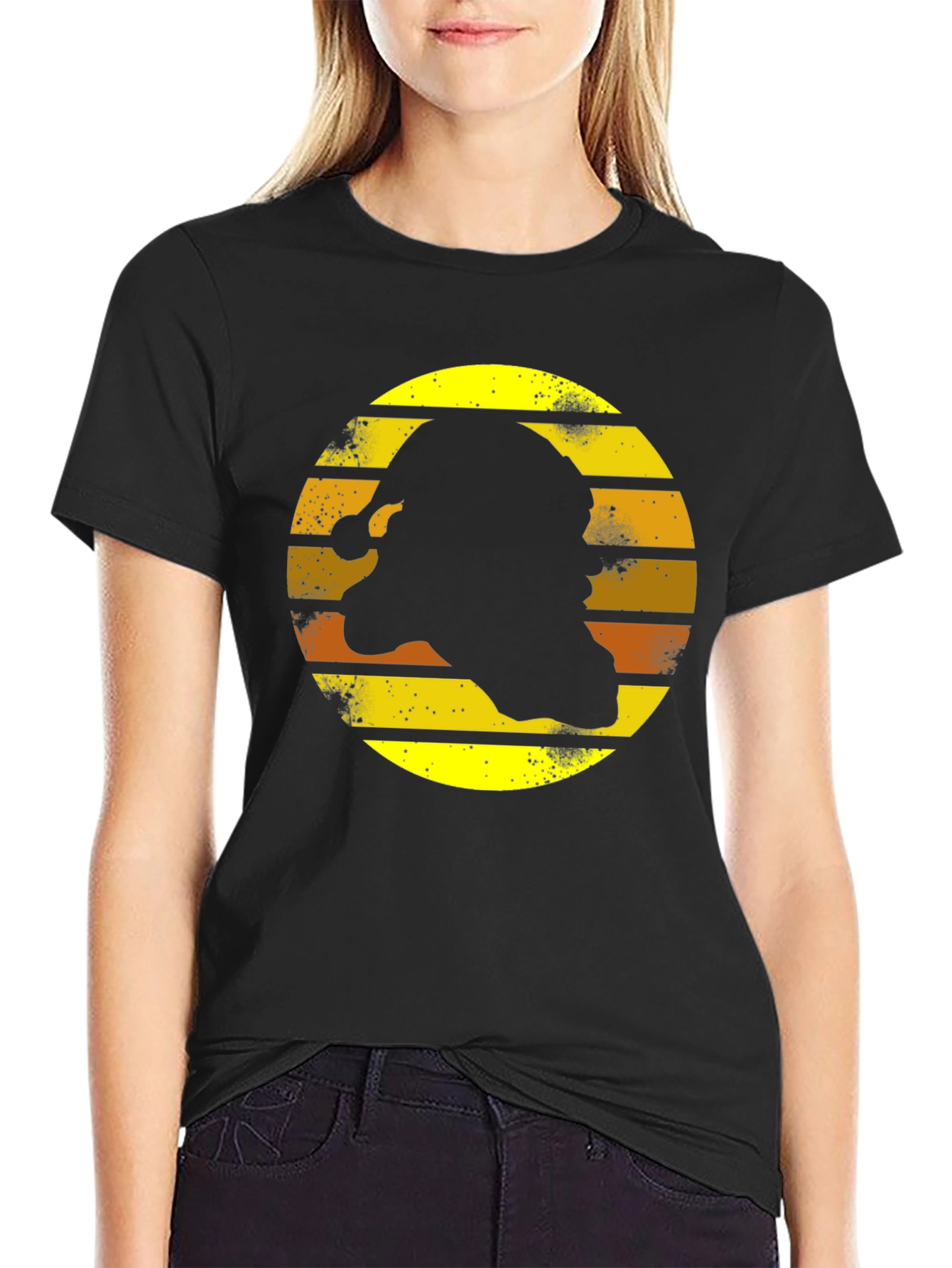 Retro Santa Silhouette T-Shirt