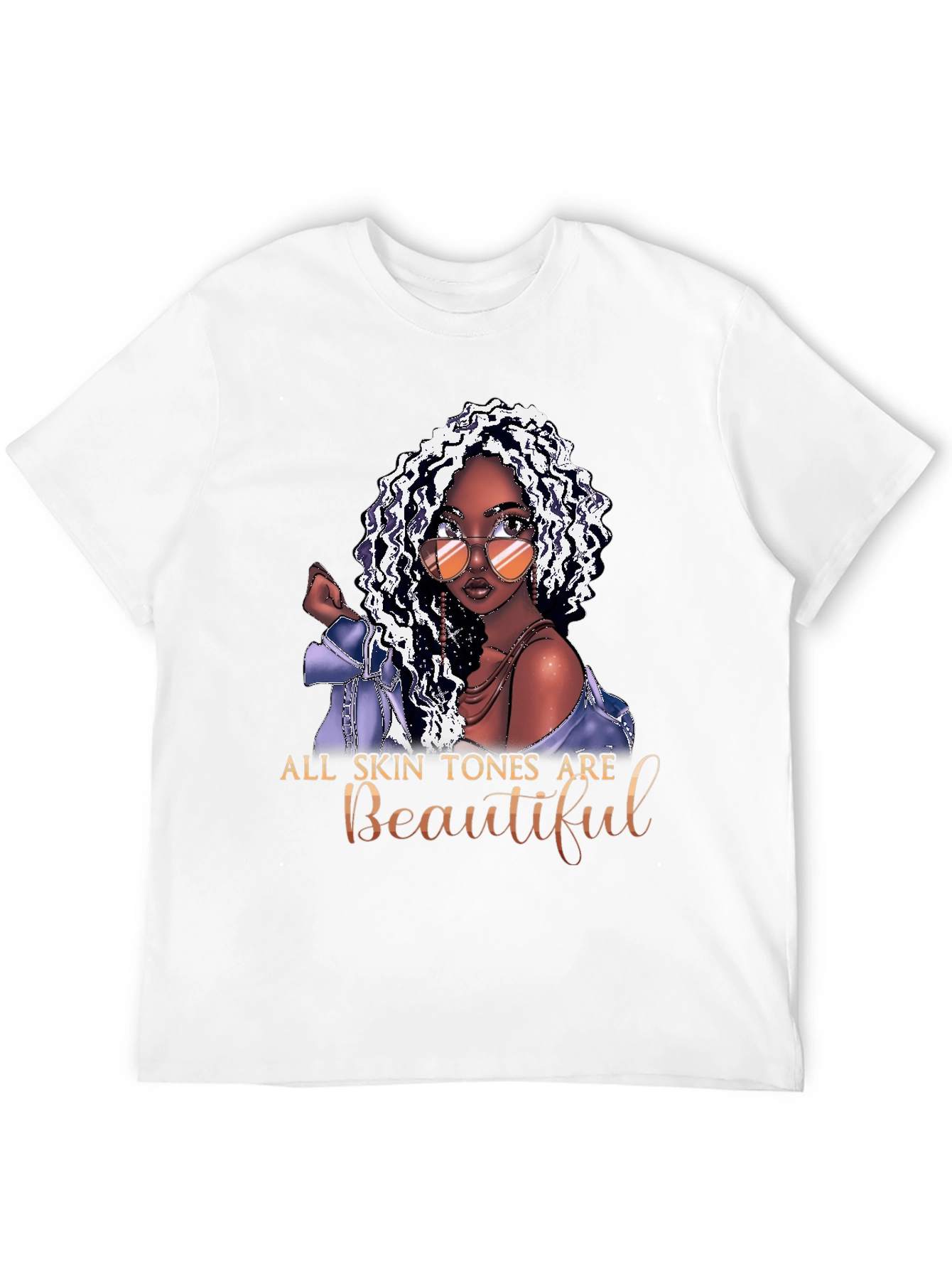 All Skin Tones Are Beautiful T-Shirt